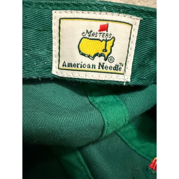 Vintage Y2K Masters Tournament American Needle Green Adjustable Hat - Picture 7 of 7